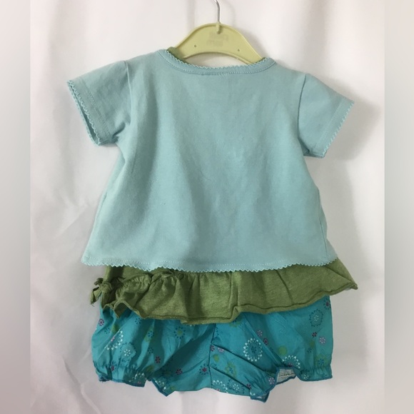 Petit Lem Baby Girl Romper 2 Piece Size 3 Month New - Picture 3 of 7